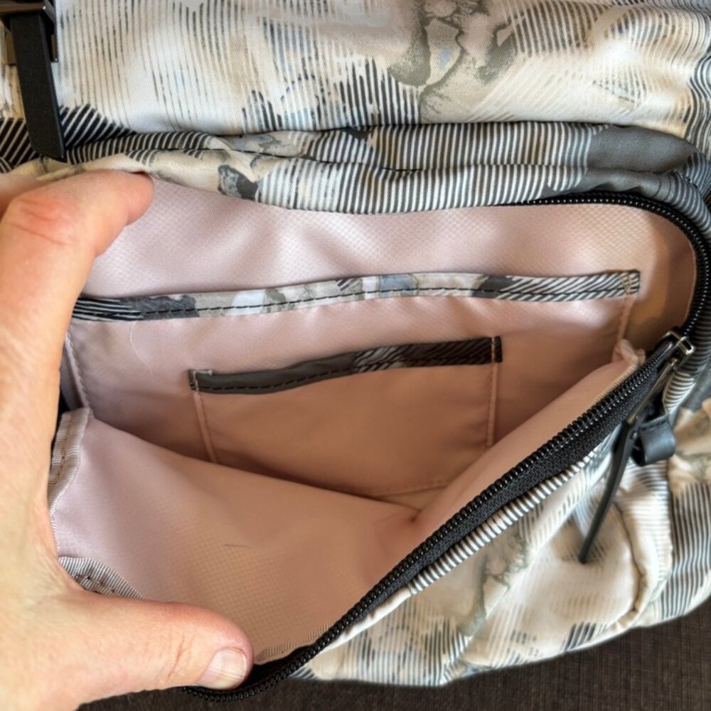 Tumi Backpack With Multiple Zip And Slide Pockets - image 6